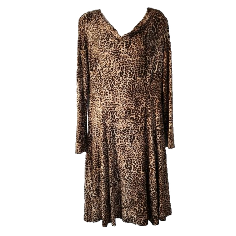 Joseph Ribkoff leopard print dress